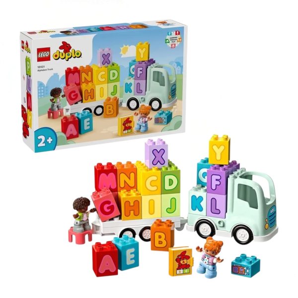 Set Educativ de Constructie Lego Duplo Camionul cu Alfabet
