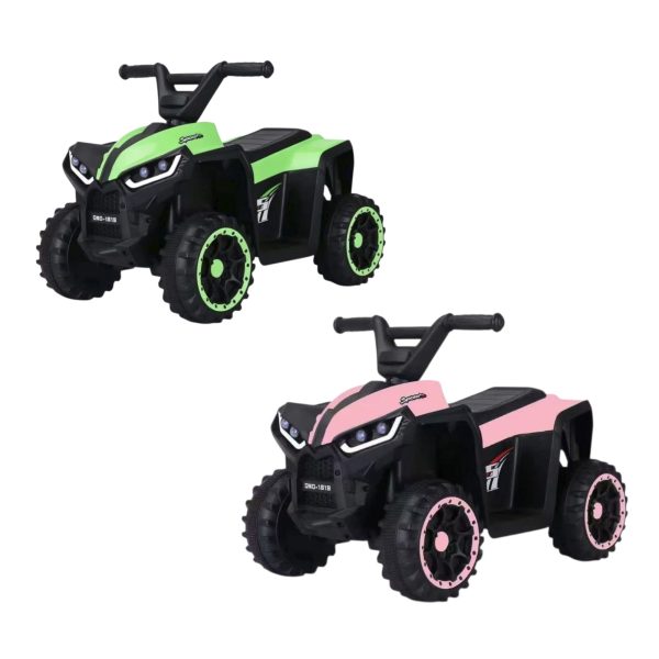 ATV Electric pentru Copii cu Design Sportiv si Lumini Frontale